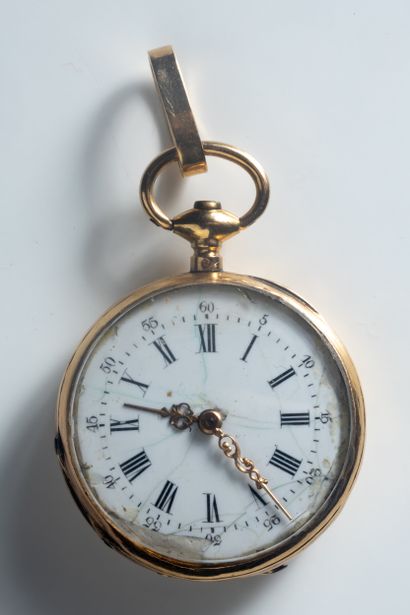 Petite montre gousset ou de col et contre...