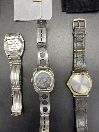 Important lot of watches: gousset, jazz etc...
