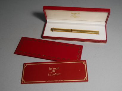 CARTIER, Must, modèle 