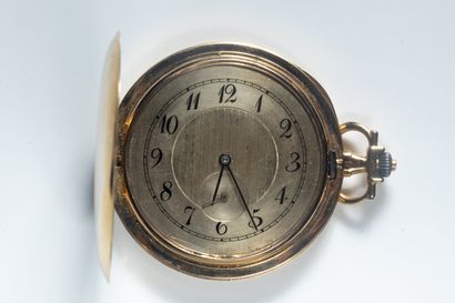 LONGINES. Montre gousset oignon extra plate...