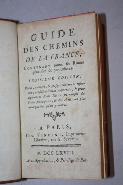 [DAUDET (Louis-Pierre)]. Guide des chemins...