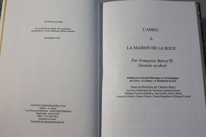 3 Monographies FOREZ.
GUELON (P.-F.). Vollore...