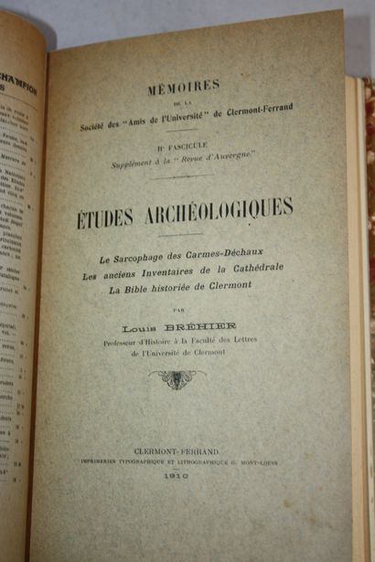 ASTIER (Abbé). Lempdes, its churches and...