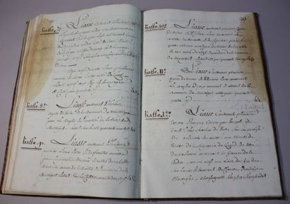 [MANUSCRIT]. INVENTAIRE DES TITRES DE FAMILLE...