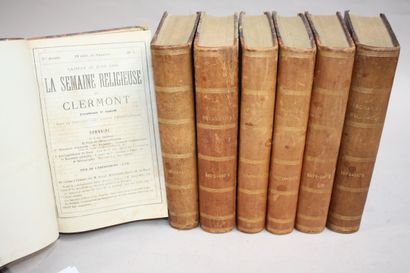 LA SEMAINE RELIGIEUSE DE CLERMONT. 1868-1876.
Clermont,...