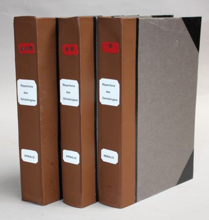 ARNAUD (Etienne). Directory of printed French...