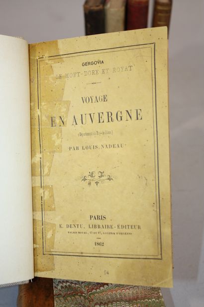 [AUVERGNE]. 6 volumes in-12 reliés :
BIELAWSLI...