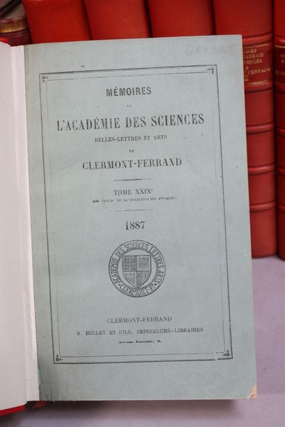 Mémoires de l'Académie des Sciences, Belles-Lettres...