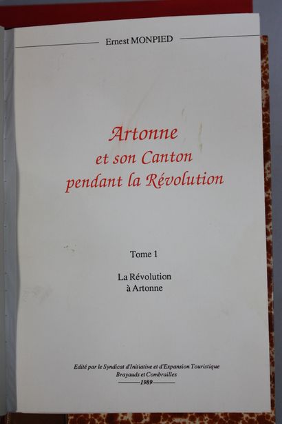 [AUVERGNE MONOGRAPHIES VILLAGEOISES]. 9 volumes...
