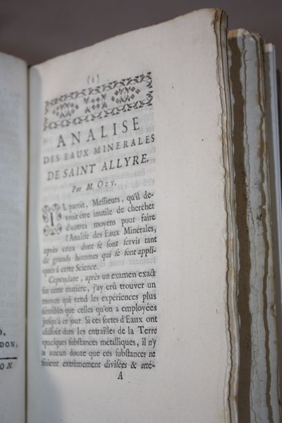 Recueil de pièces de littérature. 
Clermont,...