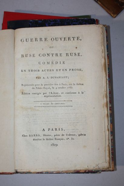 [AUVERGNE]. Lot de 15 plaquettes reliées,...