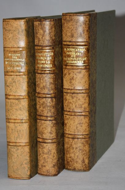 [REVOLUTION]. 3 volumes :
BOUSCAYROL (René)....