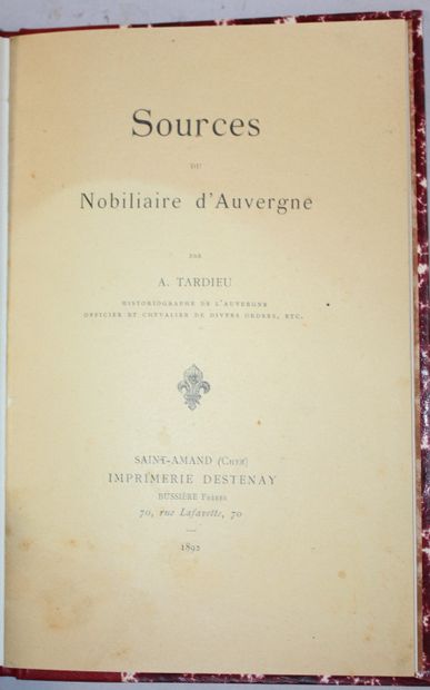 COURCELLES. Généalogie de la maison de Montboissier....