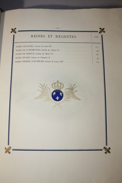 HARCOURT (Comte Louis d’). Reines et régentes...