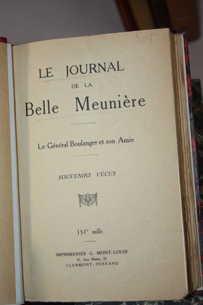 [AUVERGNE]. 13 volumes reliés, dont : 
Des...