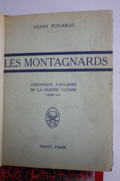 [Henri POURRAT]. 6 volumes
POURRAT. Centenaire...
