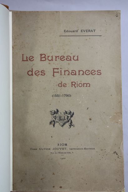 ROUX (Emile). Documents et notes pour servir...