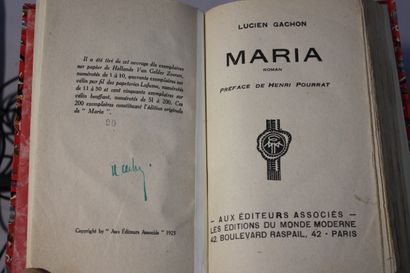 [AUVERGNE LITTERATURE]. 13 volumes reliés.
Margerit,...