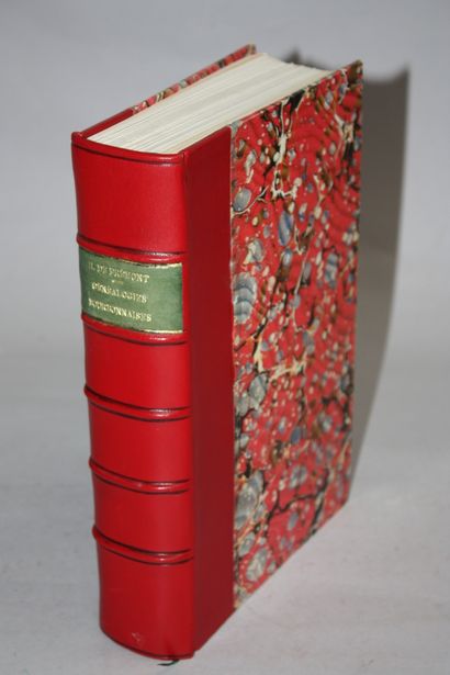 FREMONT (Henri de). Genealogies of Bourbonnais...