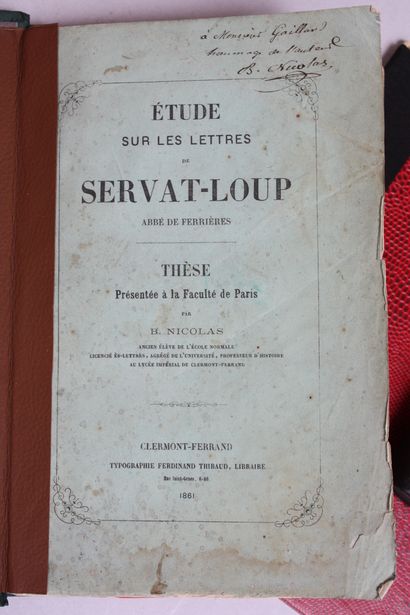 VAISSIERE (Pierre de). Lettres d'aristocrates
