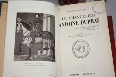 [AUVERGNE]. 13 volumes reliés : 
Manry, Clermont-Ferrand....