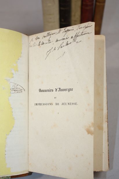 [AUVERGNE]. 6 volumes in-12 reliés :
BIELAWSLI...
