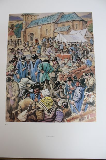 FONTFREIDE (V.). Les Auvergnats. 
Nonette,...