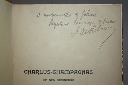 RIBIER (Louis de). Charlus-Champagnac et...