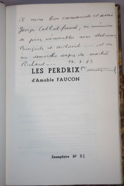 BOUSCAYROL LAURENT. Les Perdix d'Amable Faucon....