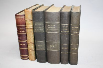 BULLETIN HISTORIQUE DE L'AUVERGNE, publié...