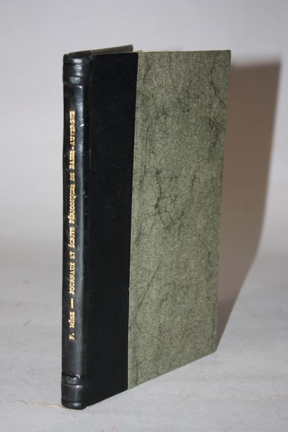 MEGE (Francisque). Les journaux et les écrits...