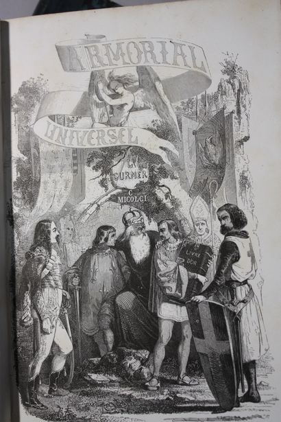 ESCHAVANNES (Jouffroy d'). Armorial universel...