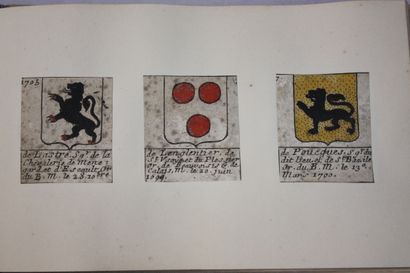 NOBILIAIRE DE PICARDIE, OR, CATALOGUE DES...
