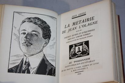 ANGELI (Jean). La métairie de Jean L'Olagne...