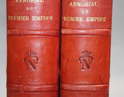 REVEREND (Vte A.). Armorial du Premier Empire....