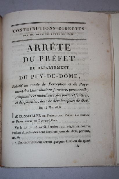 [SAINT-PIERRE-ROCHE]. DOCUMENTS ADMINISTRATIFS....