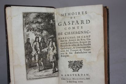 CHAVAGNAC (Gaspard de). Mémoires de Gaspard...