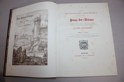 TARDIEU (A.). Grand dictionnaire historique...