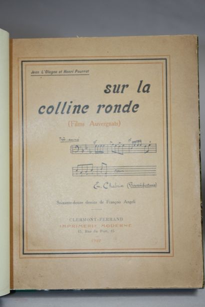 L'OLAGNE (Jean) - POURRAT (Henri). Sur la...