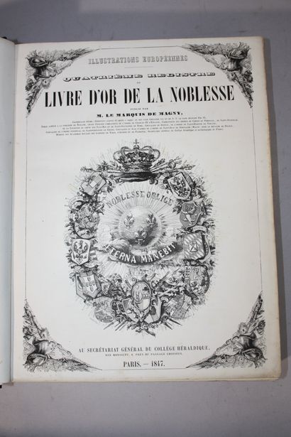 MAGNY (Claude DRIGON, Marquis de). Quatrième...