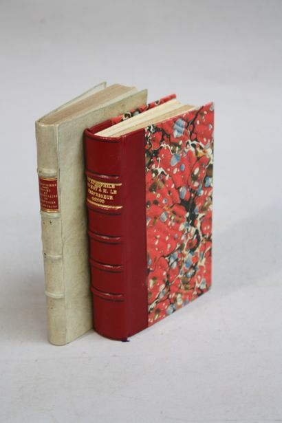 [AUVERGNE - PIECES DIVERSES]. 2 volumes....