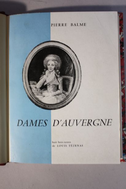 [AUVERGNE GENERALITES]. 11 volumes in-8,...