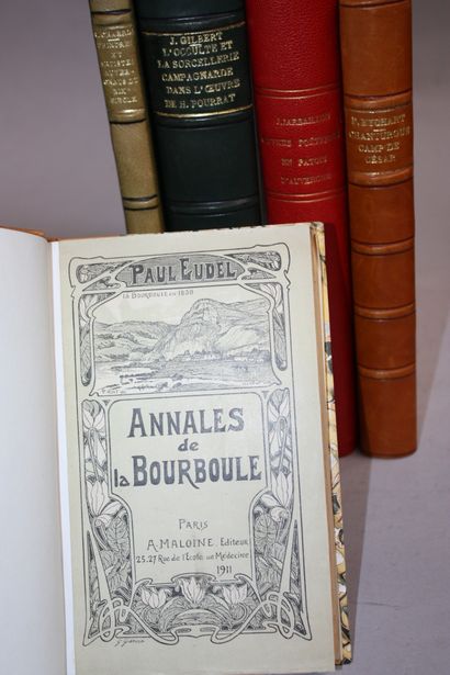 EUDEL (Paul). Annales de la Bourboule. 
P.,...