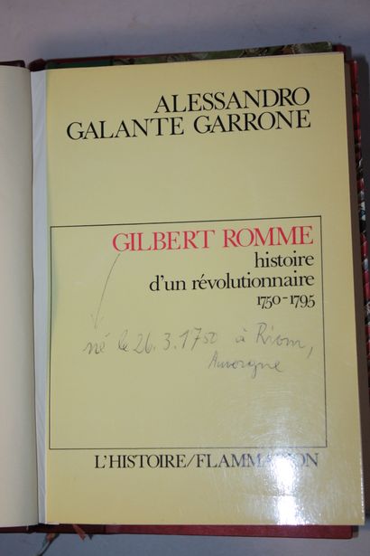 [AUVERGNE PERSONALITES GRANDS HOMMES]. 10...