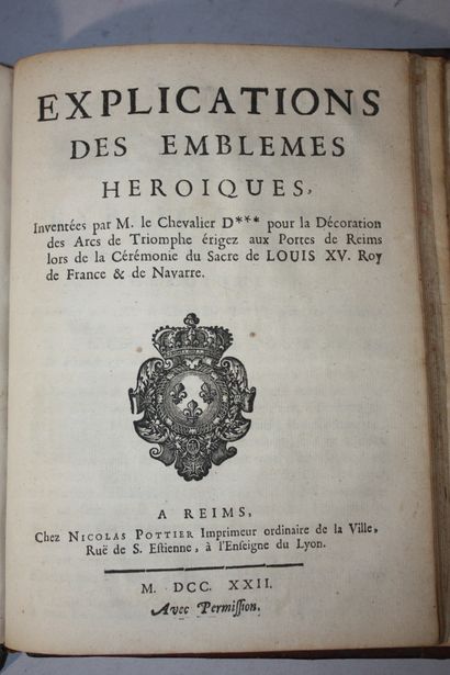 [GRANDS JOURS]. Recueil des arrests, déclarations,...