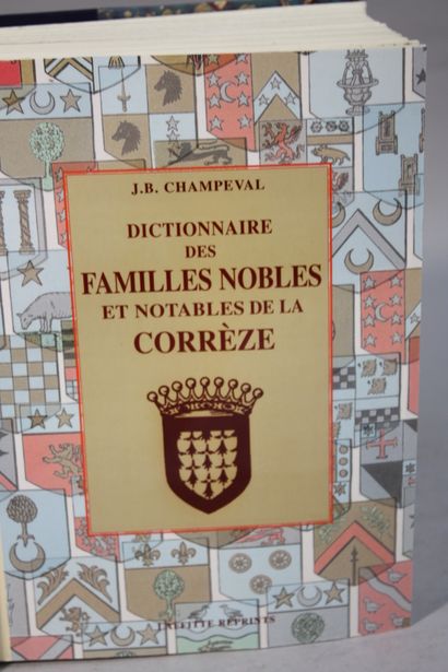 CHAMPEVAL (J.B.). Dictionnaire des familles...