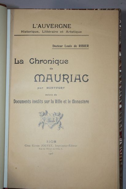 BOUDET. Documents historiques inédits du...