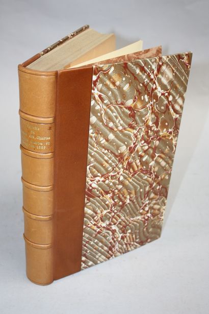Extraits du trésor des chartes [lettres de...