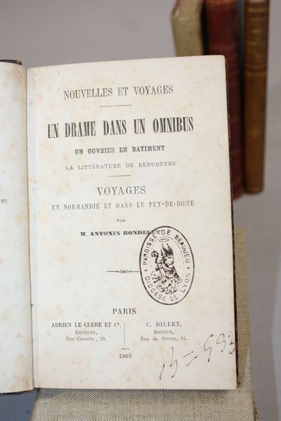 [AUVERGNE]. 6 volumes in-12 reliés :
BIELAWSLI...