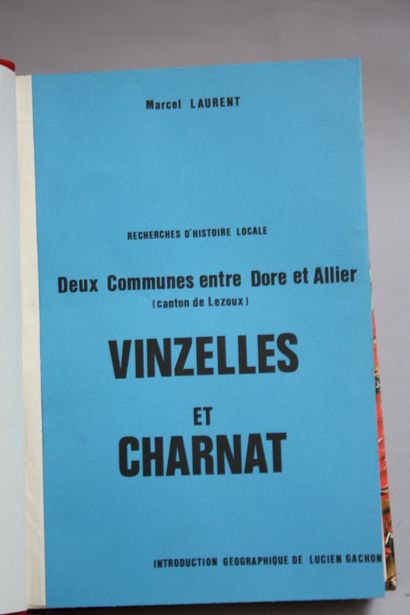 LAURENT (Marcel). Recueil factice de publications...
